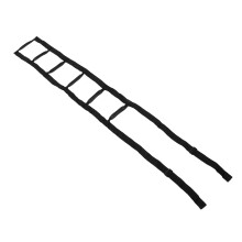 Bed Ladder Assist with Handle Strap, 190cm, Black for Elderly