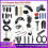 (violet45103)Accessori per monopattino elettrico per Ninebot Max G30 Parafango anteriore e posteriore 2