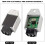 Régulateur-redresseur 4 broches (2435), régulateur-redresseur 12 V pour scooter/cyclomoteur 4