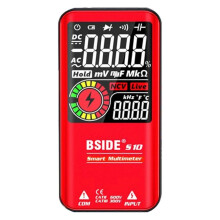(Red45171) Slimme digitale multimeter met lcd-scherm, onderhoudsdetector voor elektriciens, brandwerend