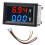 (Rood rood 100a45358) DC 100v 10a 50a 100a Digitale voltmeter Ampèremeter Wattmeter Spanning Stroom 3