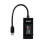 (Black45408) USB/typ-C ström- och spänningstestare laddningshastighet batterikapacitetsmonitor LC 1