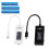 (Black45408) USB/typ-C ström- och spänningstestare laddningshastighet batterikapacitetsmonitor LC 2