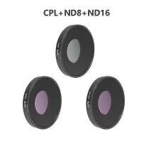 (3 PC MIX44248) Cameralensfilter voor Dji Osmo Action 3 Nd 8/16/32/64 Ndpl Mcuv Night Star Filter Kit