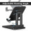 (White45524) Supporto per tablet pieghevole e regolabile, supporto per tablet da tavolo compatto ed 3