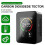 (white45621) Mini compteur de CO2 rechargeable, moniteur intelligent de qualité de l'air, écran LCD, 2