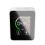 (white45621) Mini compteur de CO2 rechargeable, moniteur intelligent de qualité de l'air, écran LCD, 1