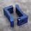 (Blue45764) 2 st. motorcykelfotpedaler, modifieringstillbehör, passar till pegstöd 43cc 47cc 49cc 4