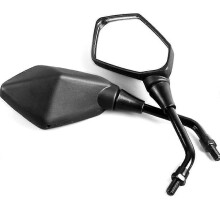 (10mm Schroef45777)Qx Motorfietsspiegels Scooter Achteruitkijkspiegels Elektromobiel Achteruitkijkspiegel