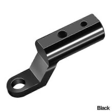 (Black45801) Qx 1pc Motorfiets Achteruitkijkspiegel Expander Beugel Hoogwaardige Universele Adapterhouder