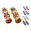 (Blue45858) Repose-pieds fixes de moto - Accessoires de modification - Remplacement - Repose-pieds 6 1
