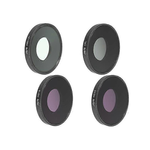 (4IN1-2244612) Linsfilter för Dji Osmo Action 3, CP/UV/ND, polarisationsfilter för Dji Osmo Action
