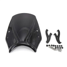 (Nero45954) 2021 2022 Moto Nuovo Parabrezza Parabrezza Deflettore Vento per Trident Trident