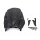 (Black45954)2021 2022 Motorcycle New Flyscreen Windshield Windscreen Wind Deflector For Trident Trident 1