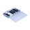 100pcs Auto Fasteners Clips Push Rivets 6 Size for 10