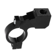 (Black46018) Qx 7-8 inch motorfiets stuur spiegelbeugels universele montage adapter achteruitkijkspiegel