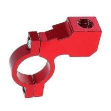 (Red46016) Qx 7-8 inch motorfiets stuur spiegelbeugels universele montage adapter achteraanzicht