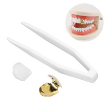 Unisex Halloween Festival Teeth Fake Tooth Decoration for Hip Hop Costume
