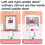 (White46088)Fusitai True Mirror Non Reversing, Triangular Fixed Non-reversing Mirror, Inverted Mirror 5