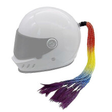 (1646136) Motorhelm Vlecht Sticker Helm Hoek Decoratie Motoraccessoires Voor Fietsen
