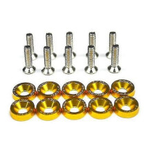 (Gold44834) 10 kpl skootterin kiinnitysruuvit ohjaustangon ruuvialuslevyt Dualtronille 1 2 3 Thunder
