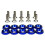 (Blue44835) 10 vis de fixation pour trottinette Dualtron 1, 2 et 3 Thunder Eagle, avec rondelles. 1