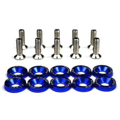 (Blue44835) 10 vis de fixation pour trottinette Dualtron 1, 2 et 3 Thunder Eagle, avec rondelles.