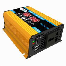 (geel46196)Bimirth Dc 12v naar AC 220v 4000 W piekvermogen hoogfrequentomvormer tweede generatie