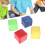 4pcs PVC Kids Educational Dice Toy – Stacking Blocks, Parent Child Learning 1