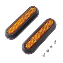 (2 stuks geel44933) Wielbescherming voor Xiaomi elektrische scooter Pro 2/1s/m365 voor- en achterveiligheid