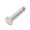50 pezzi di perni Clevis rotondi M6x25mm 304SS argento 5
