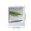 (White  aa46357)True Mirror Non Reversing, Triangular Fixed Non-reversing Mirror, Inverted Mirror,image 4
