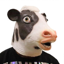 (Stiermasker40)Adelaarsmasker Dier Latex Volledig Gezicht Halloween Nieuwigheden Feest Cosplay Rekwisieten