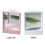 (White  ab46356)True Mirror Non Reversing, Triangular Fixed Non-reversing Mirror, Inverted Mirror,image 2
