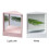 (White4)True Mirror Non Reversing, Triangular Fixed Non-reversing Mirror, Inverted Non Reversing Makeup 3