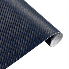 (Blue50) 127cmx15cm 3D 3M Auto Koolstofvezel Vinylfolie Carbon Auto Wrap Sheet Rolfolie Papier Motorfiets