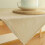 (Beige245) Servilletas de algodón turco (suaves y cómodas) Servilletas de lino duraderas 5