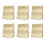 (Beige245) Servilletas de algodón turco (suaves y cómodas) Servilletas de lino duraderas 1