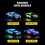 (Type 2-Jaune135) Voiture télécommandée 1/22 4x4, voiture de course télécommandée, cadeau pour enfants, 3