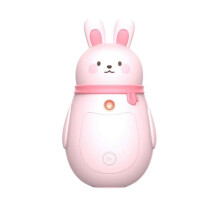 (7800MA-Rosa180) Mini calentador de manos eléctrico 3 en 1, hidratante, para invierno, con carga USB.