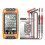 (SZ01 orange  aa335)Aneng Smart Digital Multimeter True Rms Auto Electrical Capacitance Meter Ac Dc 1
