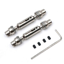 (2 pezzi ponte metallico362) Wpl Car C24 Auto telecomandata Crawler Fuoristrada Buggy 1:16 4wd Dit Scala
