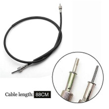 (Type C -88cm530) Câble d'instruments pour compteur de vitesse et odomètre de moto/scooter 50cc 90cc