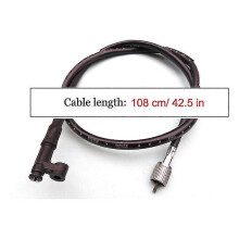 (Type B -108cm538) Câble d'instruments pour compteur de vitesse et odomètre de moto/scooter 50cc 90cc