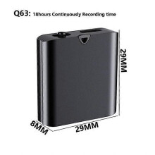 (Q63526) Mini audio-spraakrecorder Oculta 4/8/16/32G geluidsgeactiveerde opname magnetische USB-flashdriver