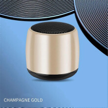 (Gold543) Draagbare Bluetooth-luidspreker Draadloze surround sound Mini-soundbar Rijke bas Stereo 5.0-subwoofer
