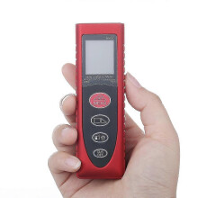 (40m-Red578) 1 unidad. Mini telémetro láser portátil de alta precisión con medición infrarroja.