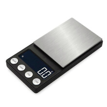 (500g591) Bärbar elektronisk digital köksvåg 0,01g hög precision LCD-skärm hushållsvikt