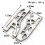 (Front Lower Swing Arm640)2pcs Remote Control Front Lower Swing Arm Aluminum Alloy Replacement For Corally 3