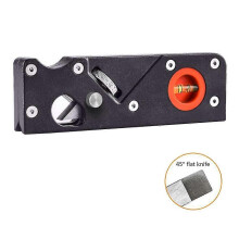(Cuchilla plana - gris púrpura 708) Cepillo de chaflán profesional para carpintería, herramienta para